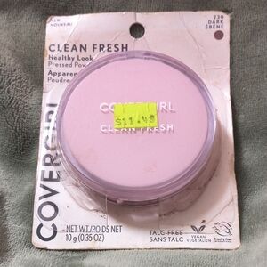 230 Dark CoverGirl Clean Fresh Healthy Look Pressed Powder